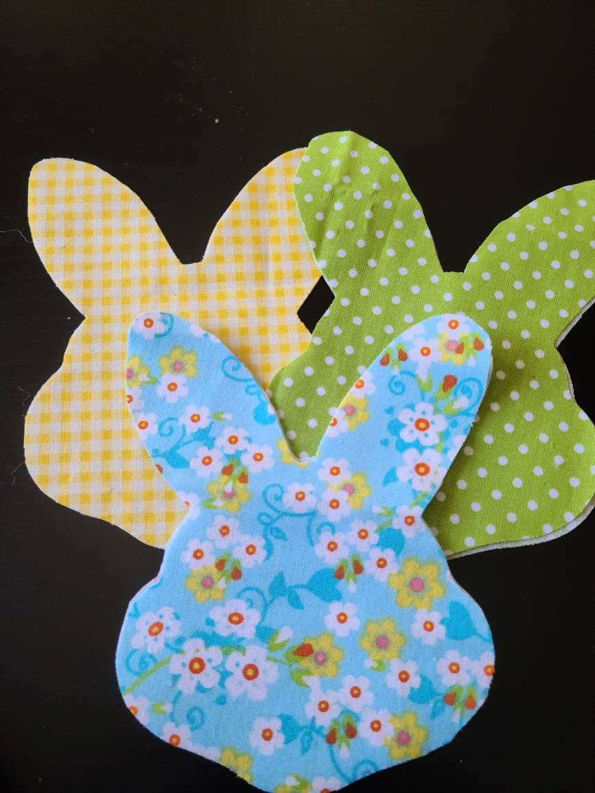 Bunny on a stick Stick Bunny Easter Bunny Bunny Decor Etsy