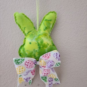Hanging Bunny Decor, Oversized Bunny Ornament, Hanging Bunny, Easter Bunny, Easter Decor, Tree Ornament