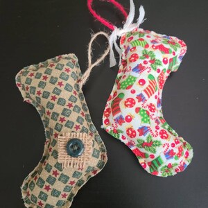 Christmas Stocking Ornament,  Stocking Ornament,  Christmas Ornament, Ornament