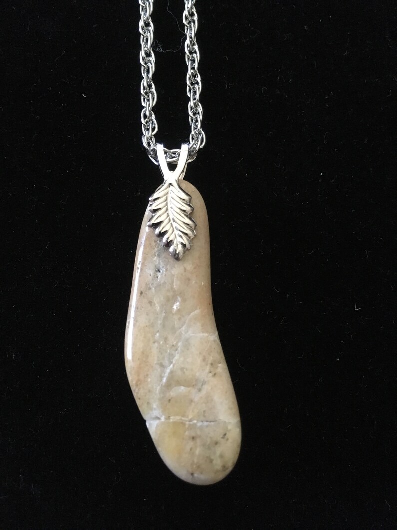 Tumbled stone necklace Clearance