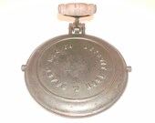 Detroit Iron Brass waffle iron