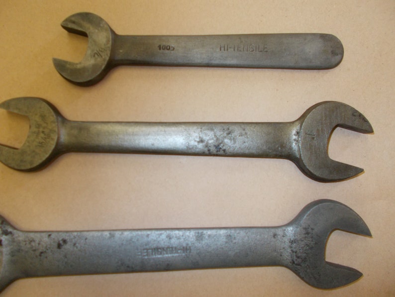 Antique Armstrong Wrench Set of 3 Etsy