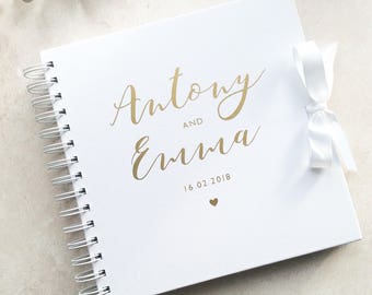 wedding guestbook etsy