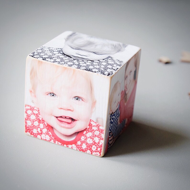 Personalisierte Holz Fotowurfel Fotos Auf Holz Foto Block Etsy
