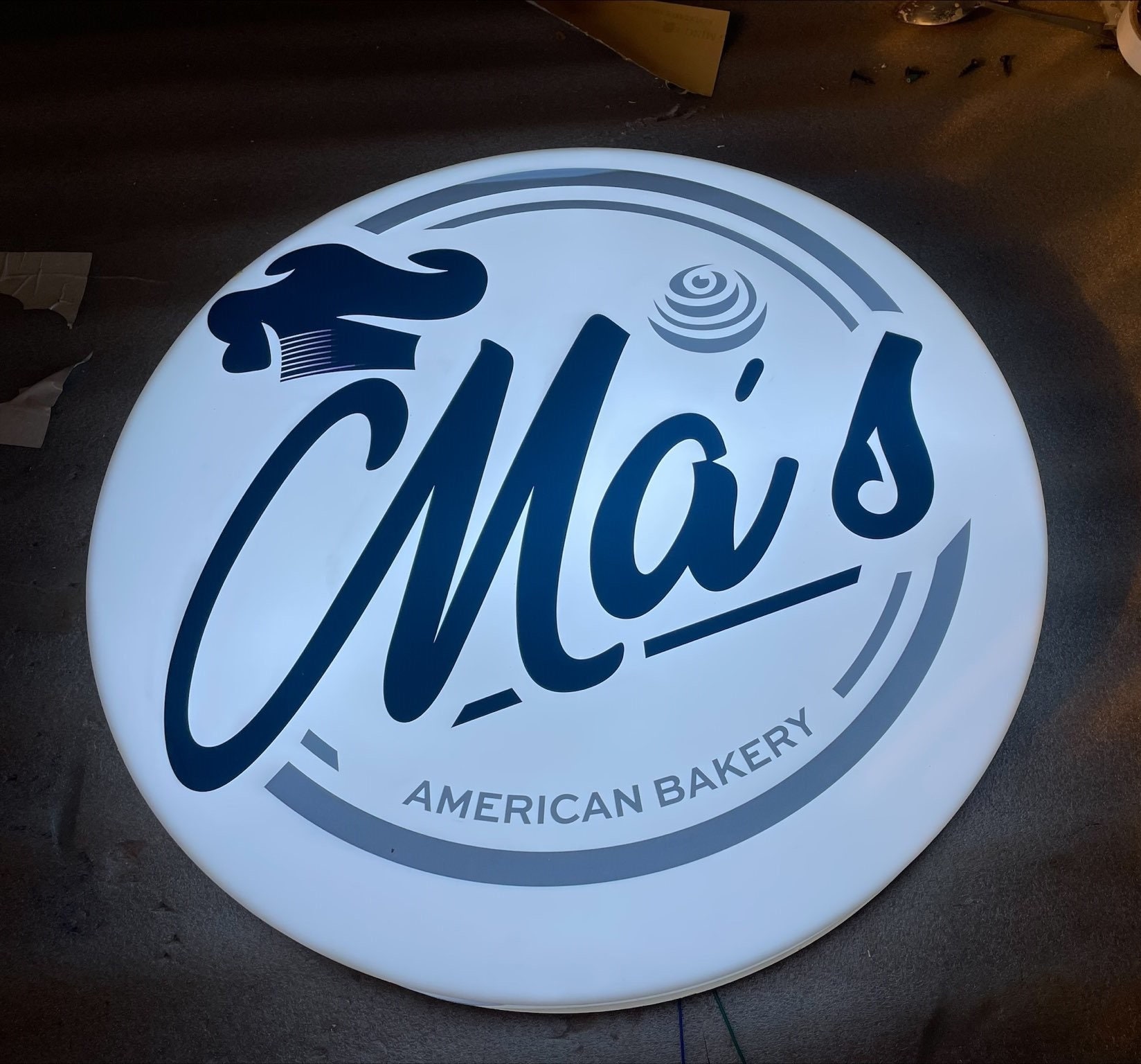 Custom Front Lit 3D Logo Sign: Illuminated Storefront Signage, Channel ...