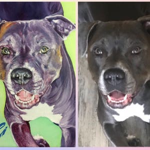 Custom dog painting, custom pet painting, dog painting, animal painting, custom animal painting, birthday gift, gift for pet owners