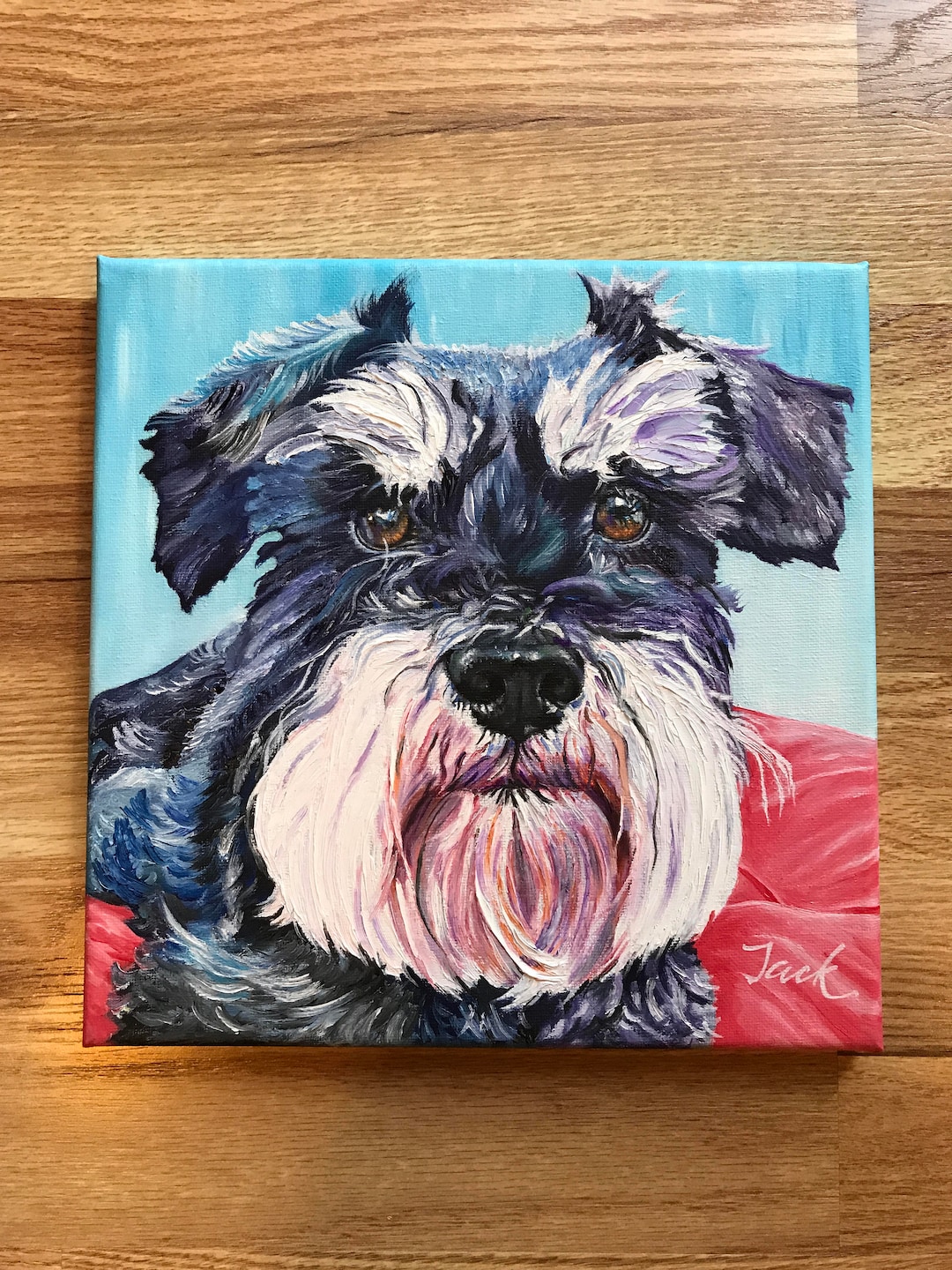 Custom pet painting, custom pet portrait, dog painting, pet loss, animal painting, birthday present for pet owner, dog painting