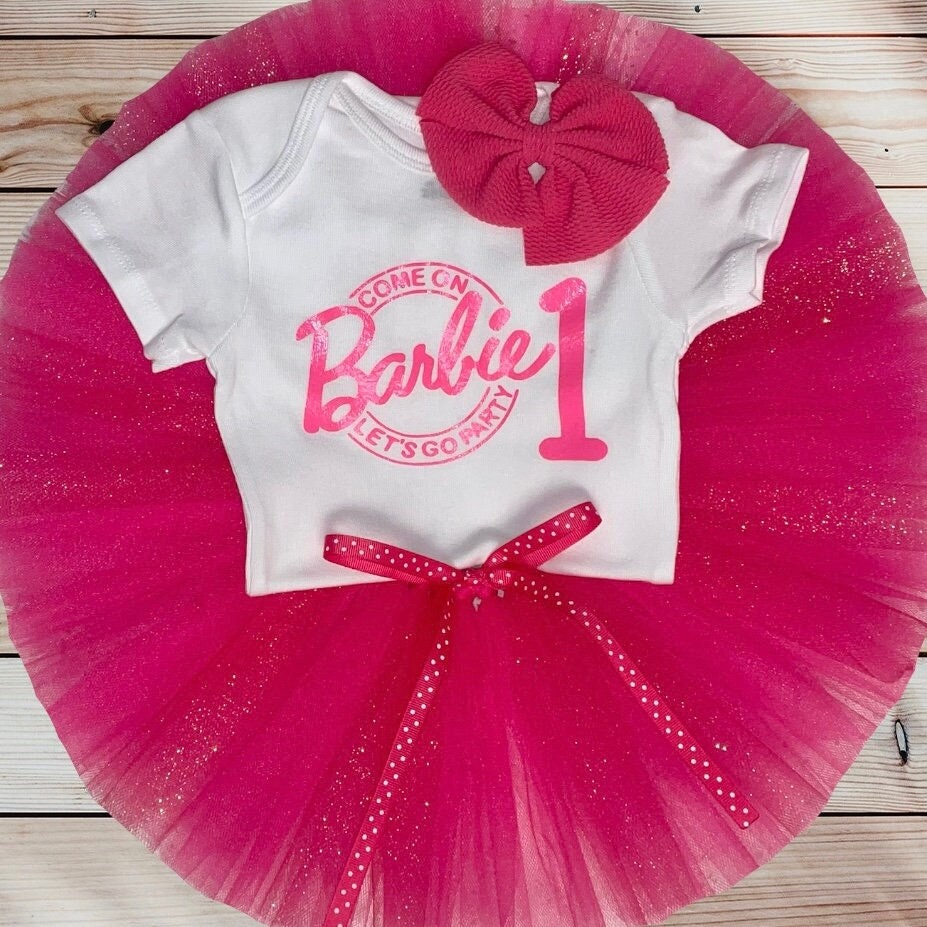 Barbie Birthday Outfit - Etsy