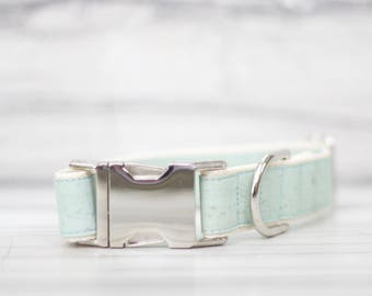 Mint  //  Vegan & Sustainable Cork Dog Collars