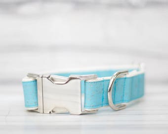 Aqua  //  Vegan & Sustainable Cork Dog Collars