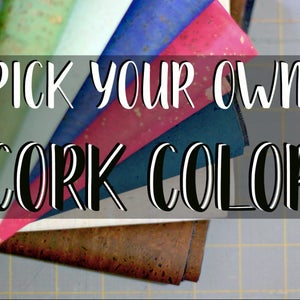 PICK YOUR COLOR // Vegan & Sustainable Cork Dog Collars image 1