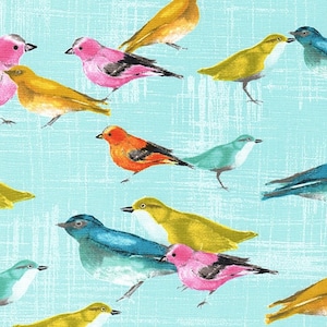 Birdies in Sky by Michael Miller Fabrics  (Yds. or Bolt)