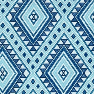 Geo Fabric Turquoise 