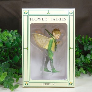Sow Thistle Flower Fairy Figurine, Series XI ~ Cicely Mary Barker Flower Fairies Collectible ~ Christmas Tree Ornaments