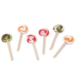 Candy land lollipops for Fairies, Miniature Candies, Miniature Sucker, Mini Fake Food, Miniature Cookie Fairy Accessory, Fairy Garden Supply