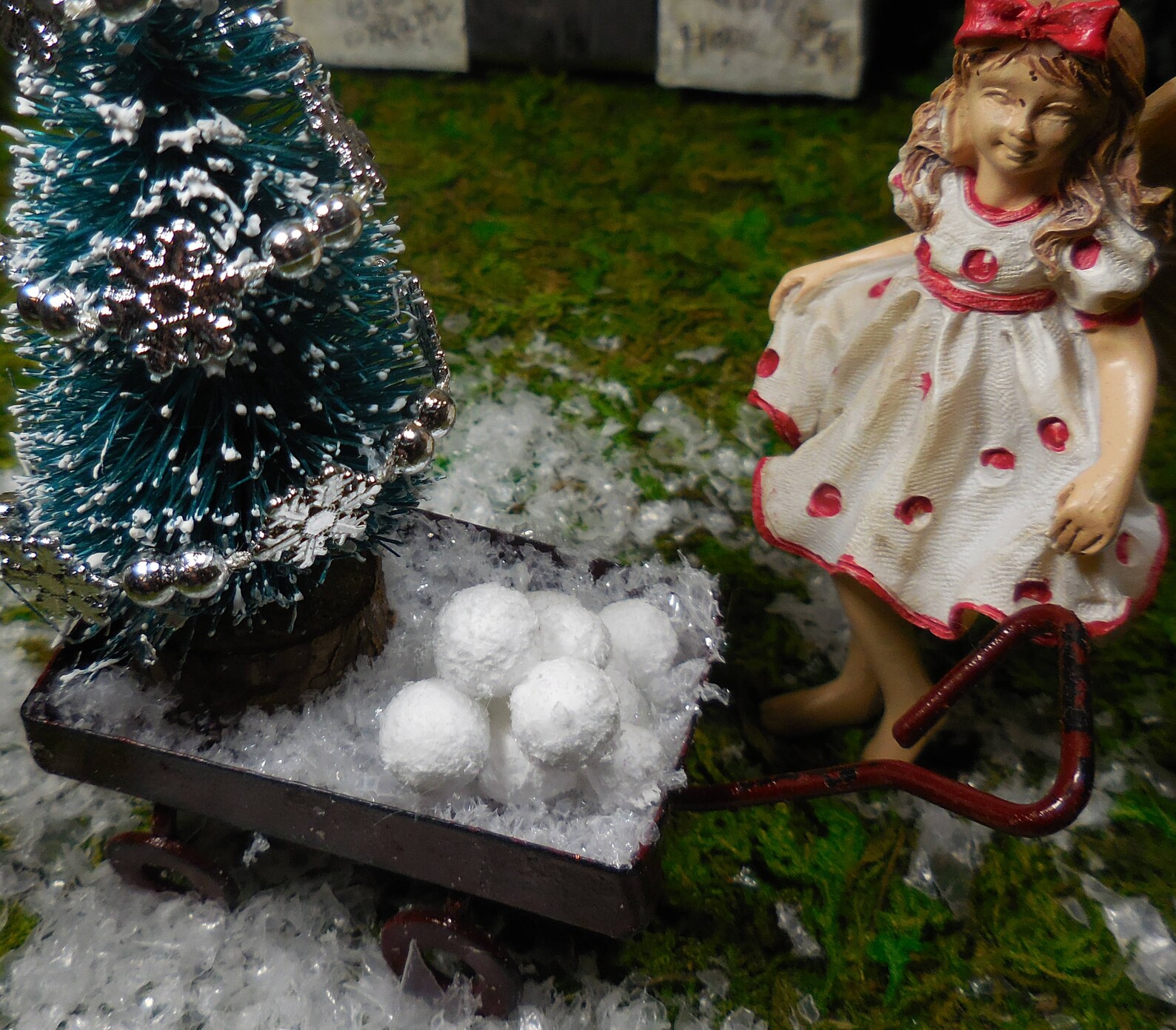 Artificial Snowballs Fake Snowballs Tiny White Foam Etsy