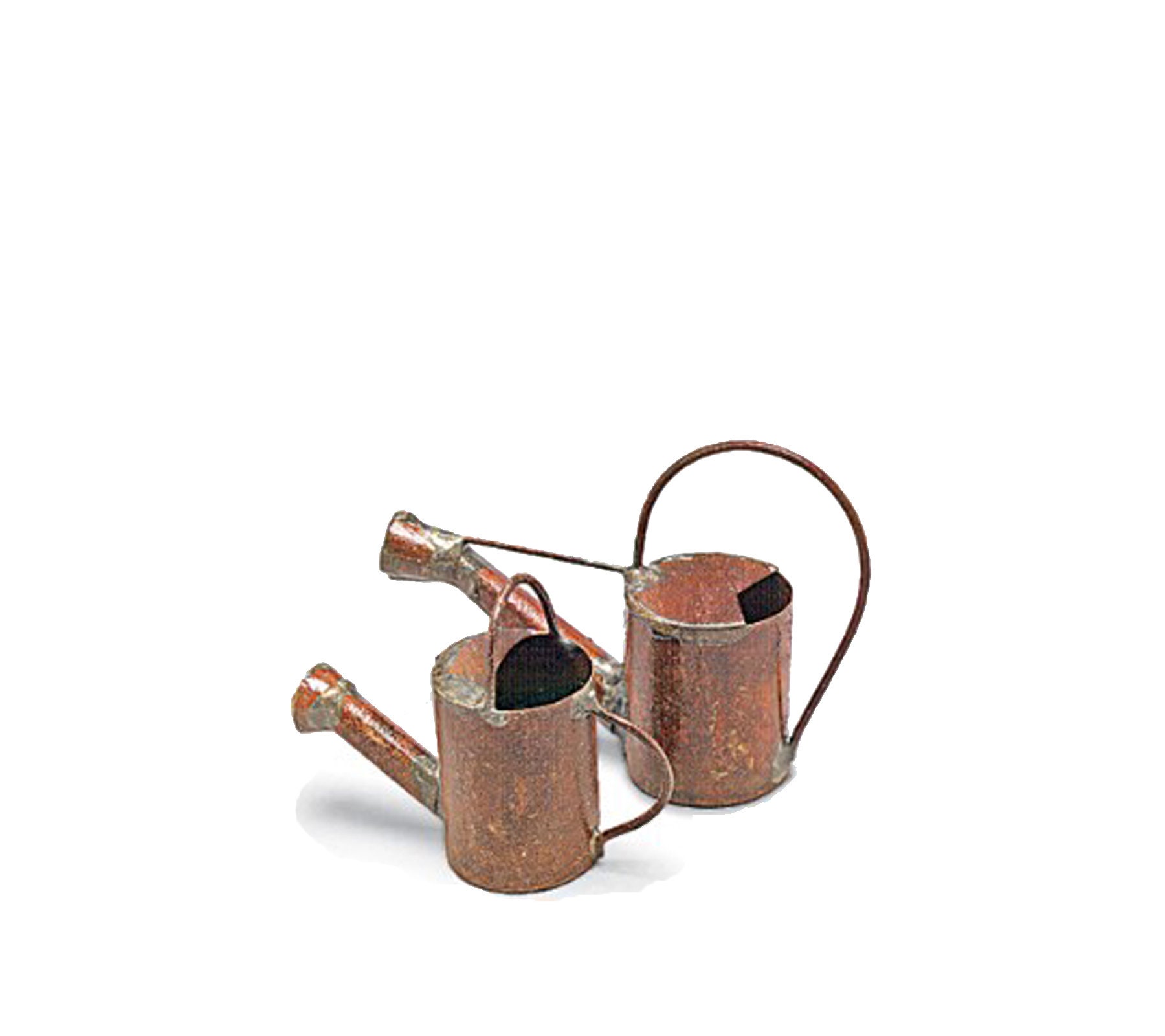 Rusted ~ NEW Miniature Dollhouse FAIRY GARDEN Accessories ~ Tin Watering Can