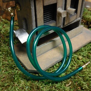 Accessories Miniature Dollhouse FAIRY GARDEN Garden Hose Set Accessories Miniature Dollhouse FAIRY GARDEN Garden Hose Set