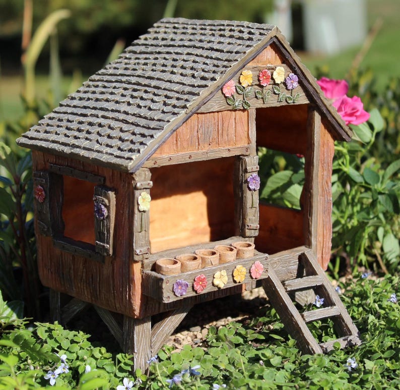 Fairy Garden Accessories Fairy Play House Miniature Garden Etsy