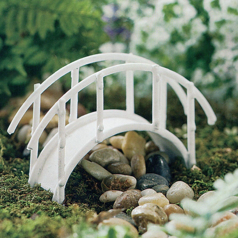 1/12 Puppenhaus Miniatur Bogenbrücke Modell Für Fairy Garden Accessory Large 