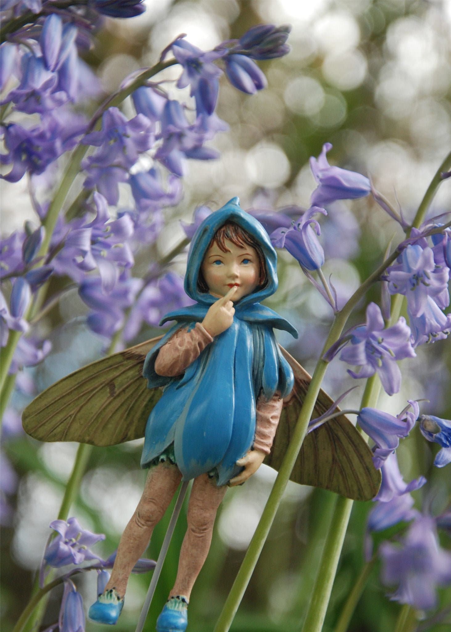 NIB Retired Scilla Flower Fairy Figurine, SERIES VII ~ Cicely Mary