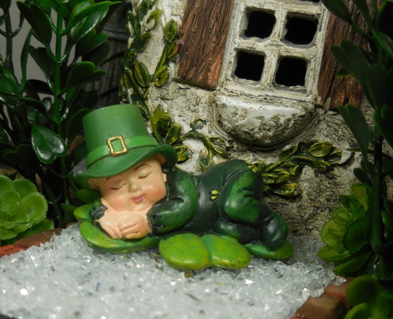 St Patricks Day Leprechaun Fairy Pixie Lucky Green Wings Saint Pats Fancy Dress