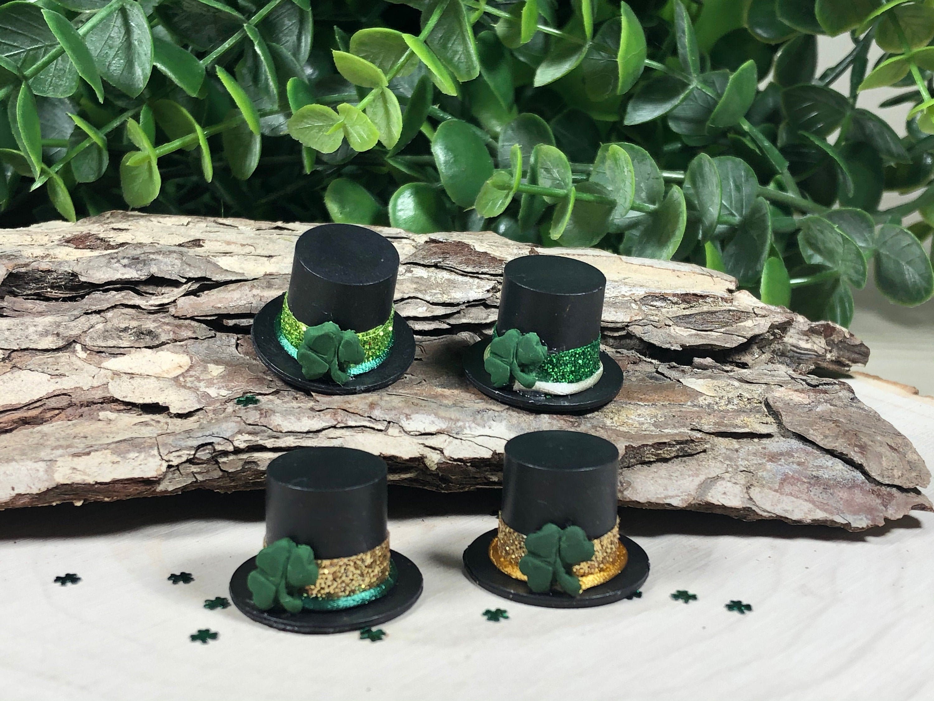 Top Hat St. Patrick's Day Fairy Garden 