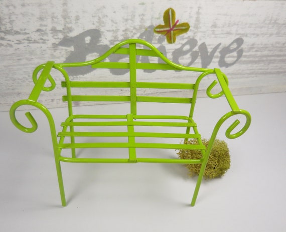 Miniature Dollhouse Fairy Garden Furniture 1 Tall Tiny Green