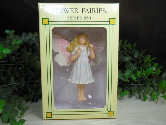 Yarrow Flower Fairy Figurine, Series XVI ~ Cicely Mary Barker