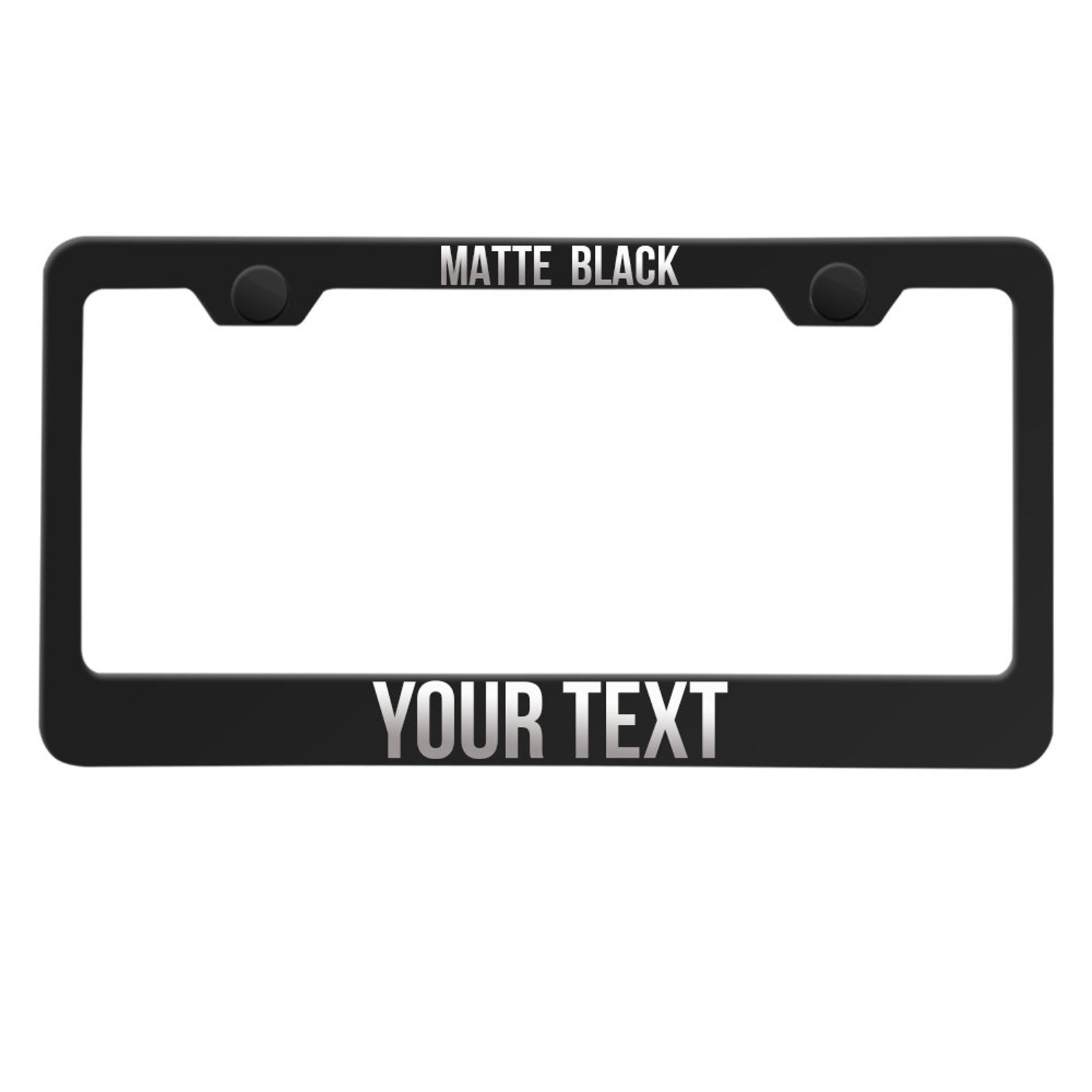 Customized Laser Engraved Stainless Steel License Plate Frame Etsy