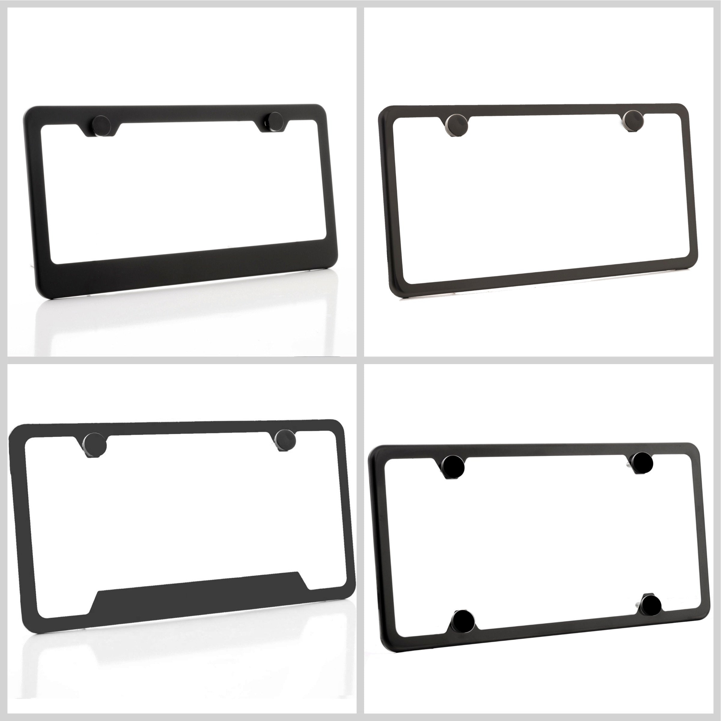 XDHLDULYK 1pcs Halloween Metal Stainless Steel Car Plate