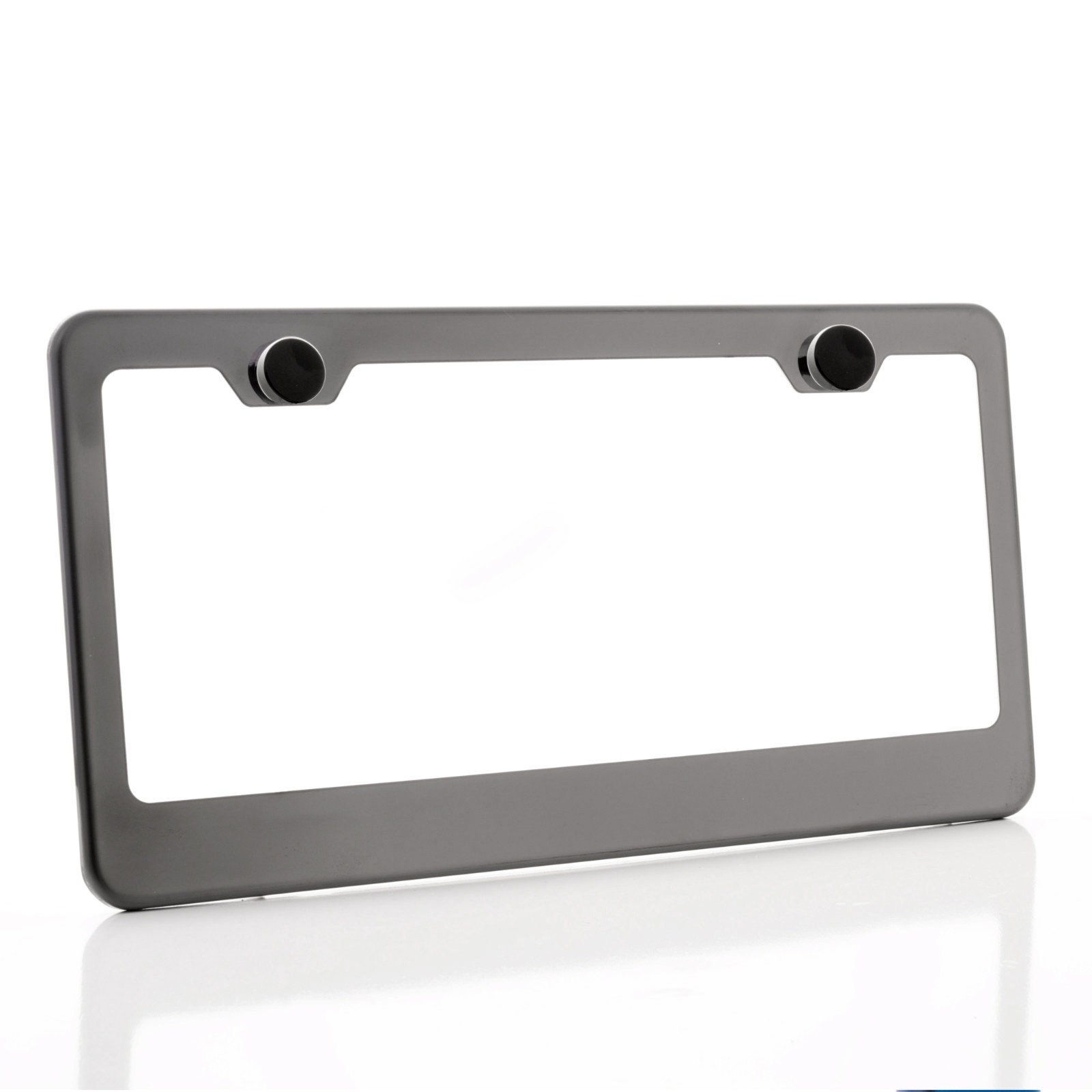 thumbnail image 2 of Glow-in-the-Dark Impala SS Stainless Steel License Plate Frame - Rear 2 of 5