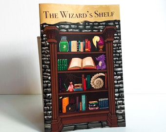 Wizard's Shelf Zine - TTRPG fiction, rpg, fantasy books