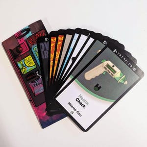 Cyberpunk Item Cards for TTRPG - D20 system - RedeCred Item Pack
