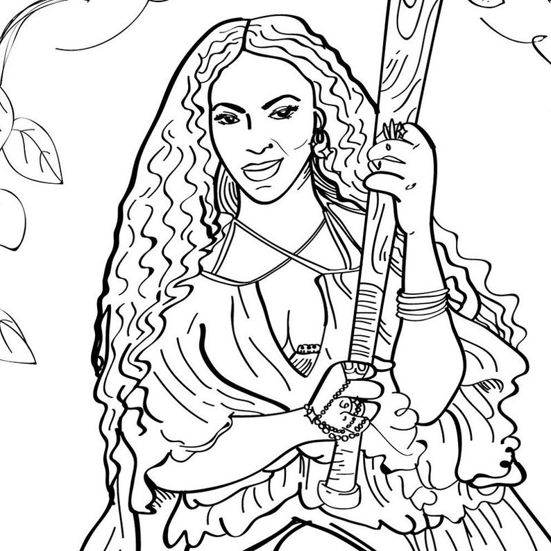 Beyonce Coloring Coloring Pages