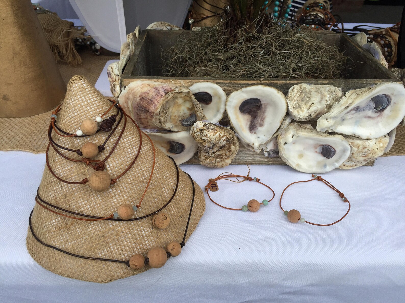 Cork Diffuser Choker Necklace 14.5 In Etsy