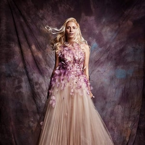 Couture white gown, Wedding dress