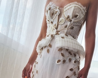 Bridal Couture, Wedding dress, Silk dress