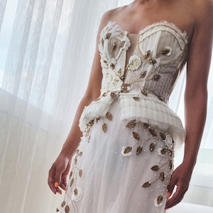 Bridal Couture, Wedding dress, Silk dress