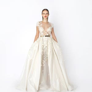 Bridal Couture, Wedding dress, Silk dress image 3