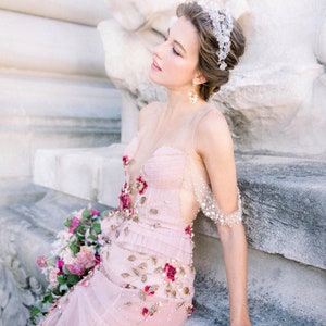 Bridal Couture, Wedding dress, Silk dress image 9