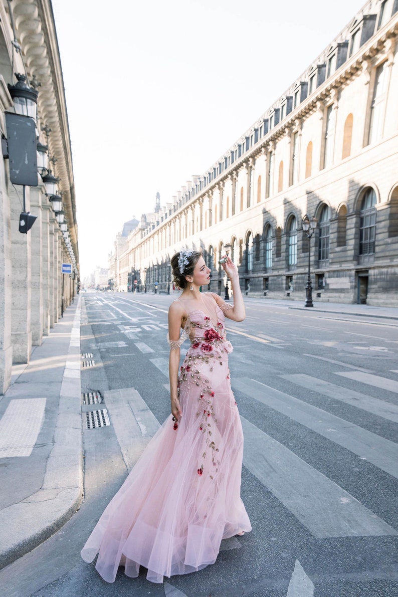 Bridal Couture, Wedding dress, Silk dress image 6