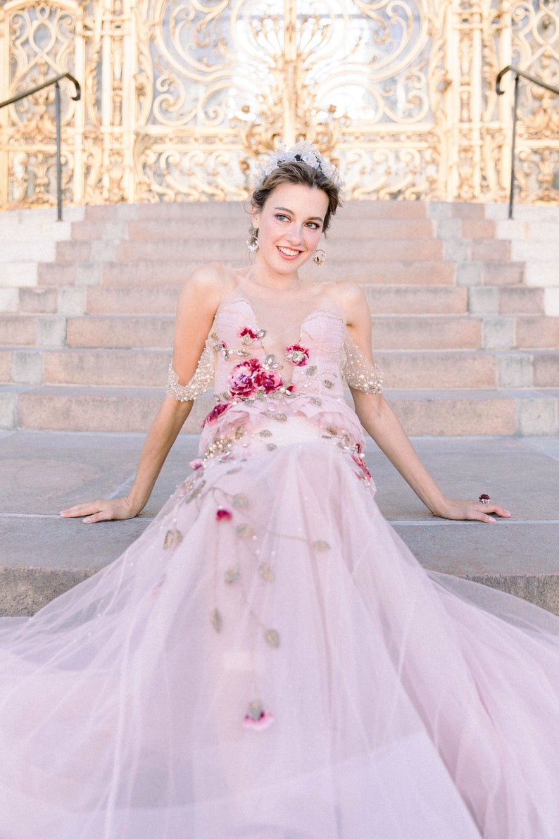 Bridal Couture Wedding dress Silk dress image 8