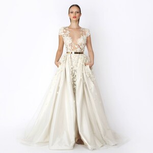 Bridal Couture, Wedding dress, Silk dress image 4