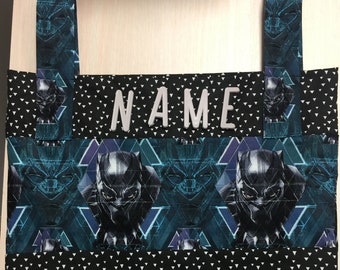 Black Panther Youth-Teen-Adult-Elderly-Disabled Walker Bag/Personalized Superhero/Birthday/Christmas Gift/Lightweight Multi-Pocket Tote