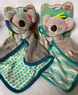 Porte-monnaie En Feutrine Bleu Avec Koala Bubble - Personnalisable Et Pratique