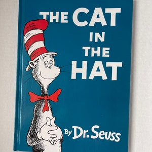 Vintage-Kinderbuch/Buch der Katze im Hut/von Dr. Seuss/"Kohl's Cares-Aurora World"/1987/Weihnachten/Geburtstag/Ostern-Geschenk