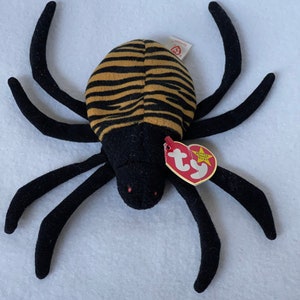 Vintage TY Beanie Baby Spider &quot;Spinner&quot;/Rare 1996/Retired/Collector&#39;s Toy/Christmas/Easter/Birthday Gift/Brand New