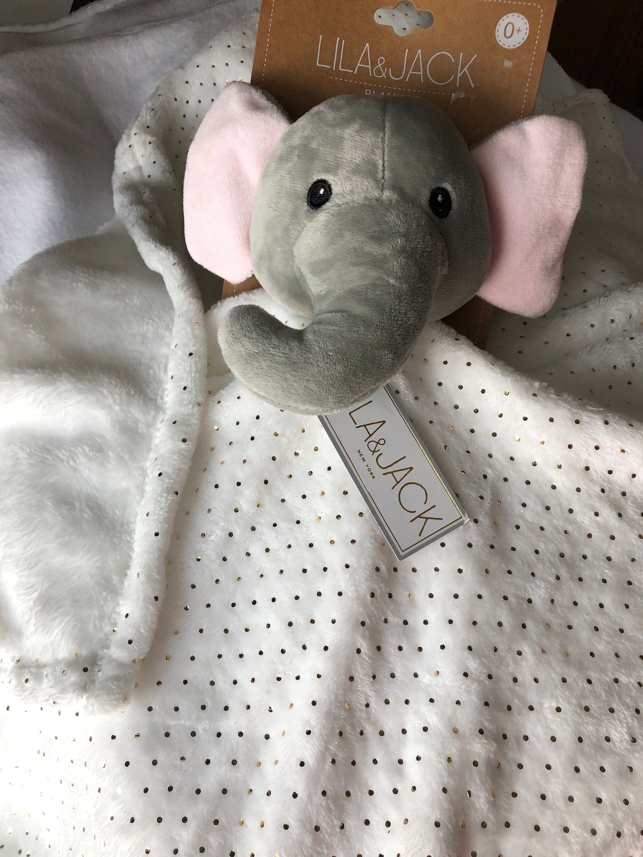 Elephant Extra Large Plush Personalized Lovey Lila & | Etsy