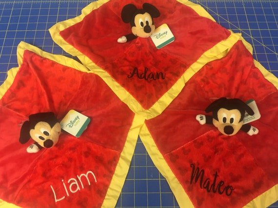 personalized disney baby blanket